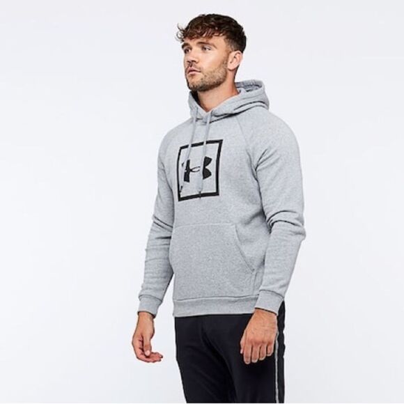NWT Men's Under armour rival hoodie gray size xxl - Picture 5 of 13